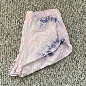 tie dye shorts